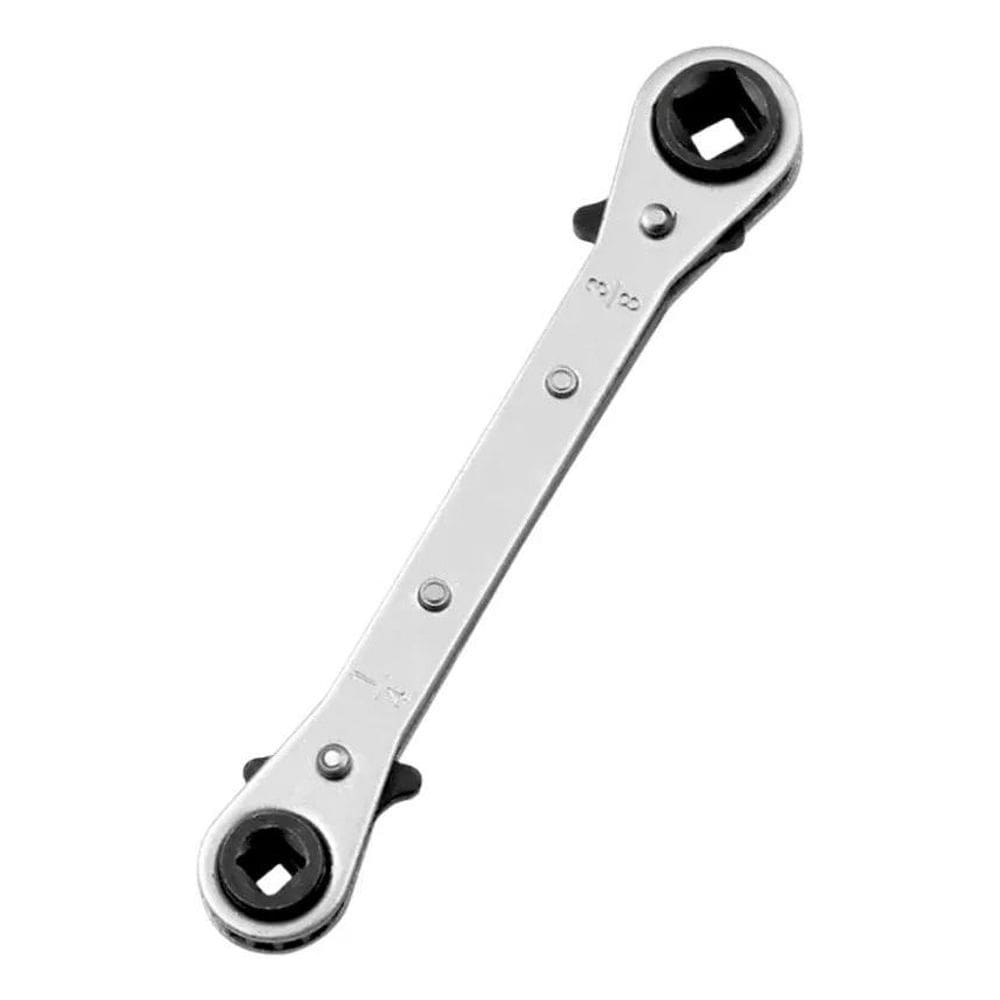 2X Chave Catraca Aço 4 Bitolas 1/4 3/16 5/16 3/8 Refrigeraçã