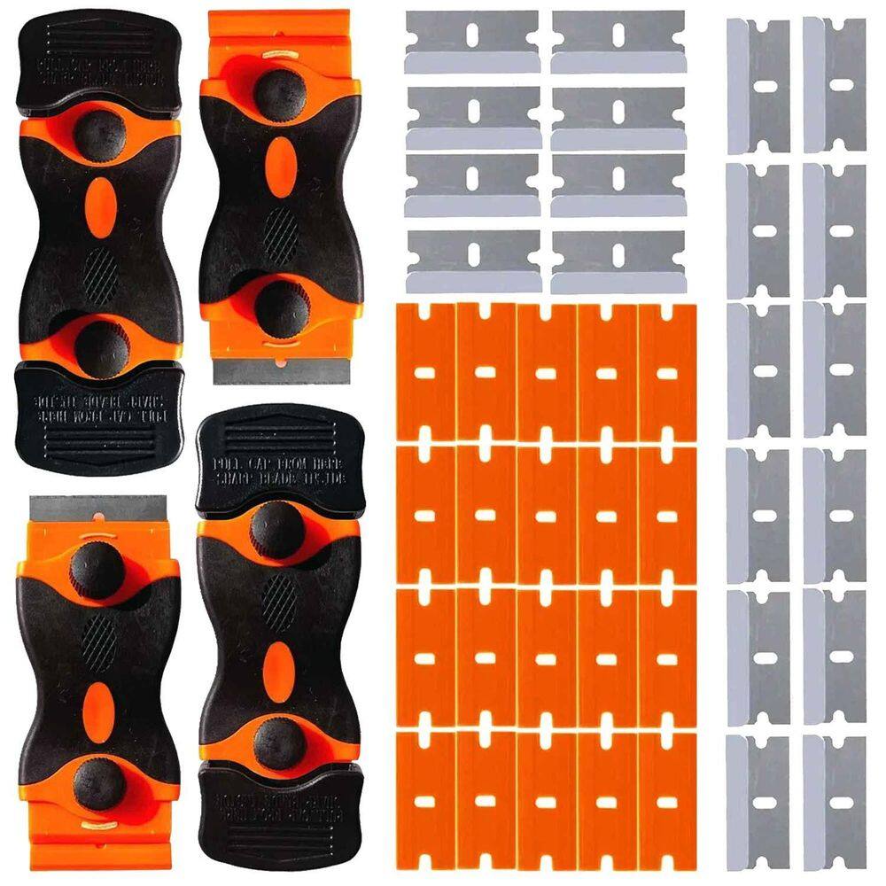 MP - Kit 4 Raspadores De Vidro Ratinho Espa t