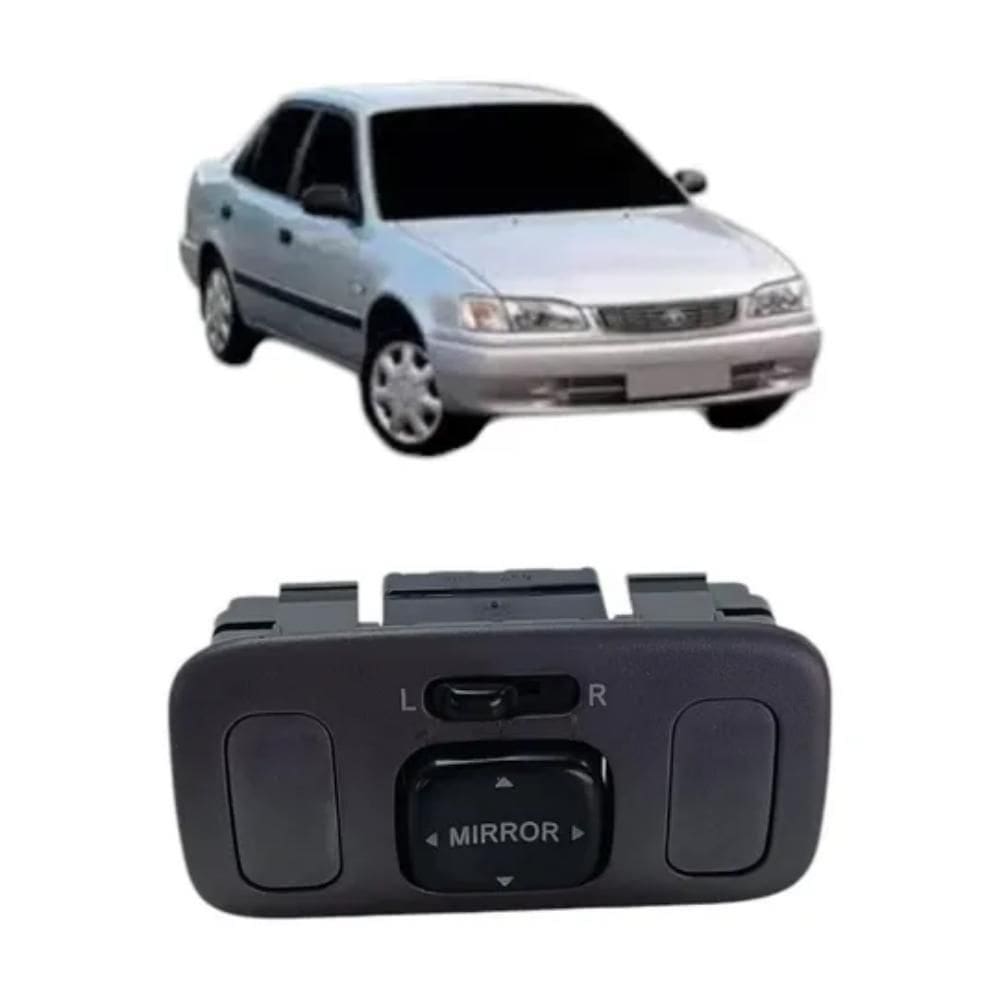Botão Regulagem Retrovisor Corolla Botaoretovisorcorolla2000