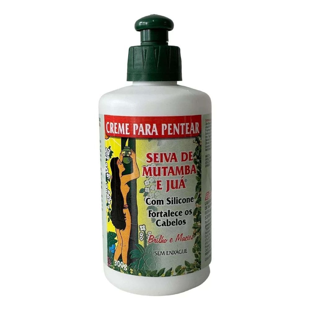Creme Pentear Redutor De Volume 300G Seiva De Mutamba E Juá