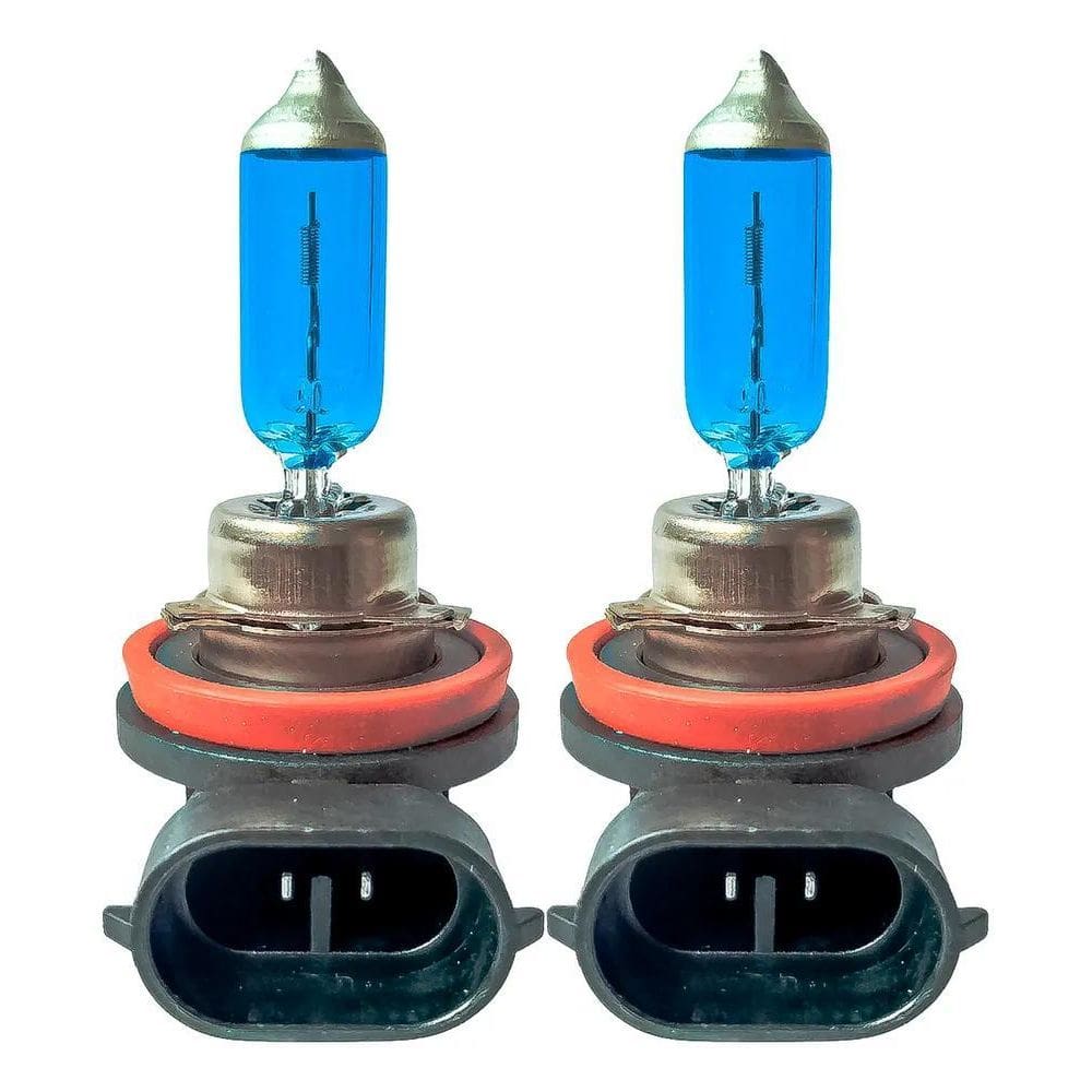 2X Par Lampada Farol De Milha Neblina Auxiliar H11