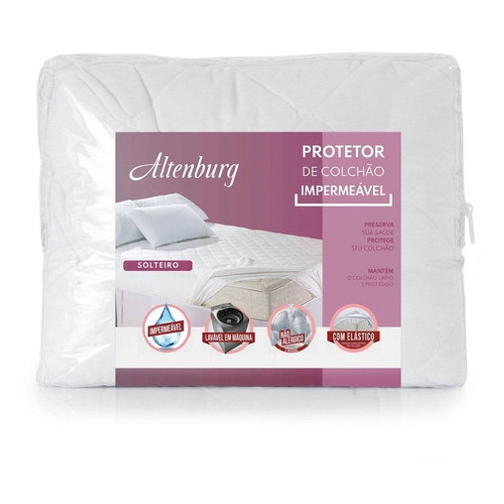 Protetor de Colchão Impermeável Solteiro - Altenburg