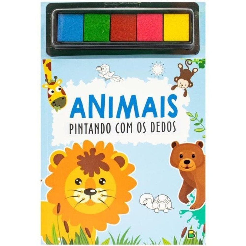 Pintando Com Os Dedos: Animais