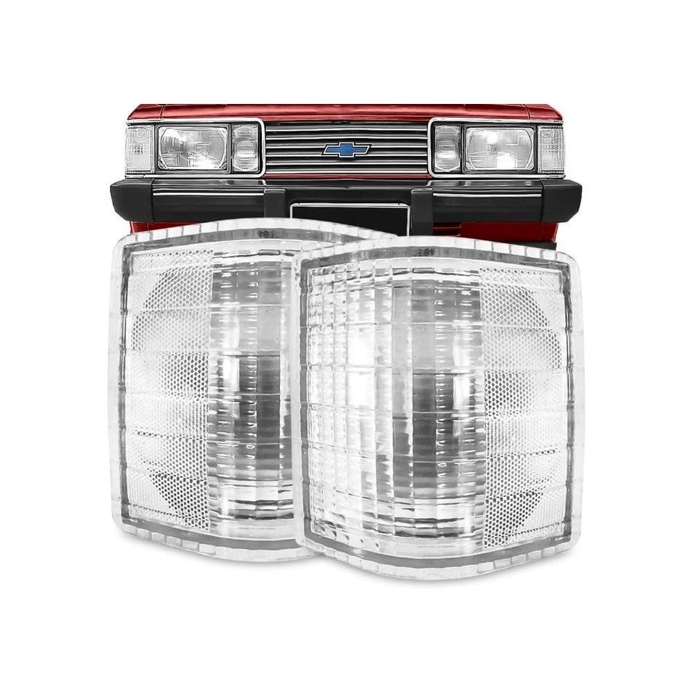 Par Lanterna Dianteira Opala 80 A 87 - Cristal Super Novo