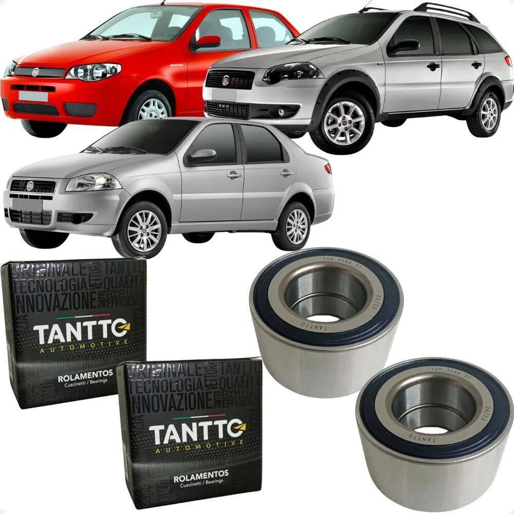 2X Par Rolamento Roda Dianteiro Palio Siena 1996 A 2013 Sem