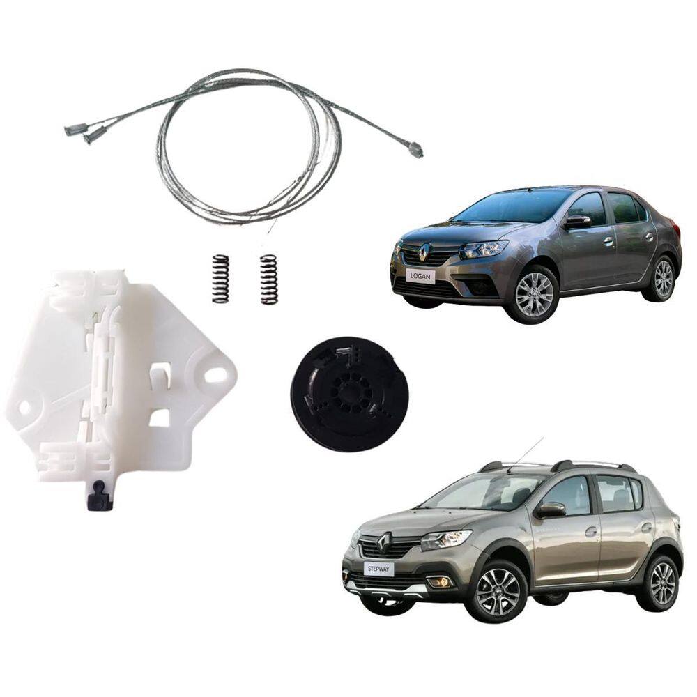 Reparo Máquina Vidro Elétrico Traseiro Logan E Sandero Ld