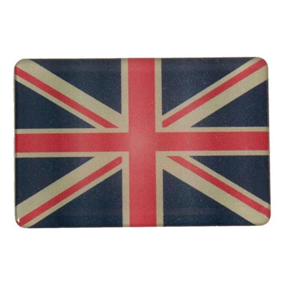 Adesivo Bandeira Reino Unido Resinado 4X6Cm Bd8