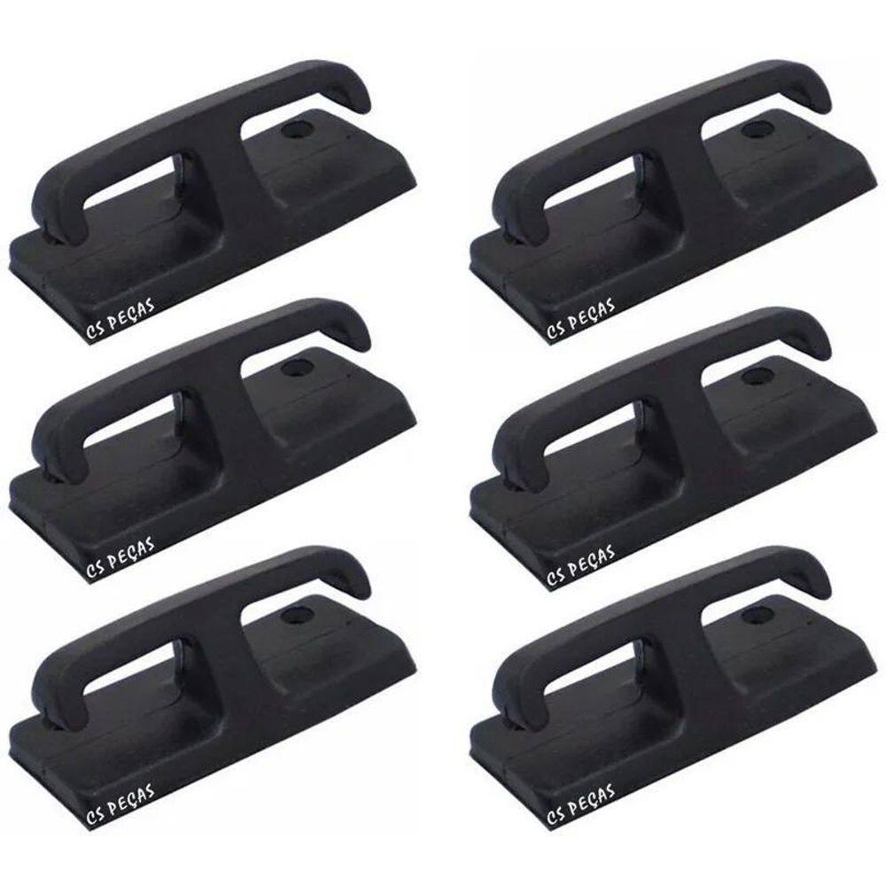 2X Kit Gancho Travar Corda Caçamba F1000 F-1000 Pampa Novo 0