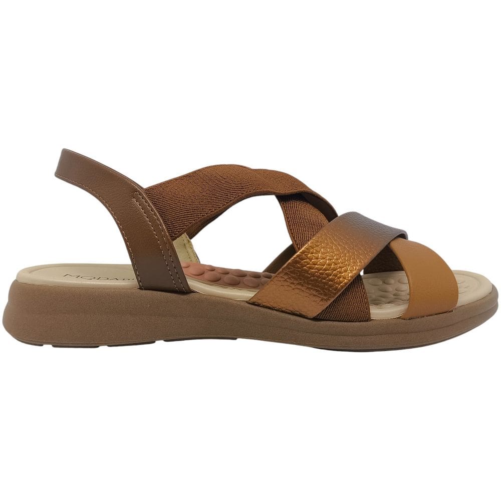 Sandália Feminina Casual Dia a Dia Passeio Trabalho Anatômica Ultra Conforto Modare 7174.125