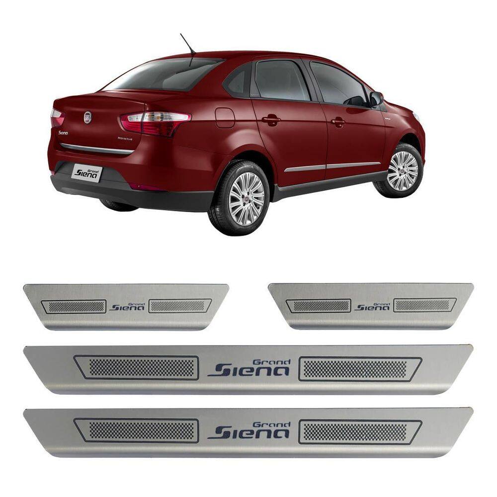 Kit Soleira De Porta Aço Inox Escovado Grand Siena Todos