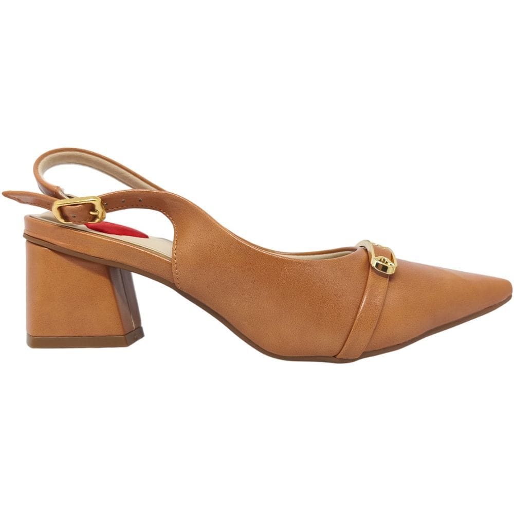 Sapato Feminino Scarpin Casual Social Dia Dia Passeio Trabalho Salto Médio Conforto Bebece T3848