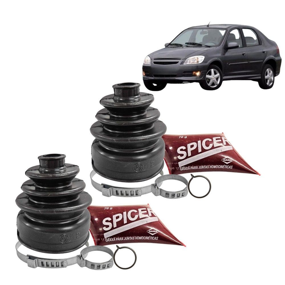 Par Reparo Coifa Homocinetica Para Prisma 1.4 06 A 13 Roda