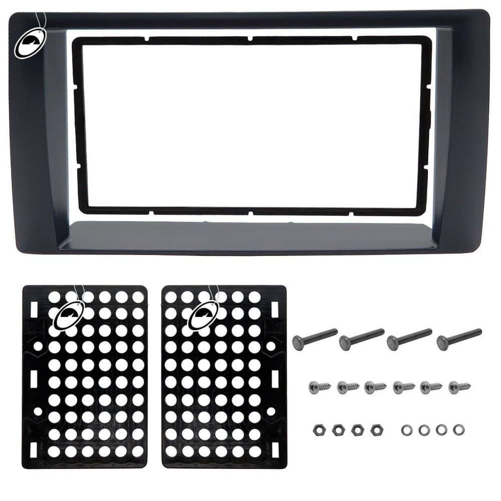 Moldura Painel 2 Din 7 Polegadas S10 E Blazer 2001 A 2011