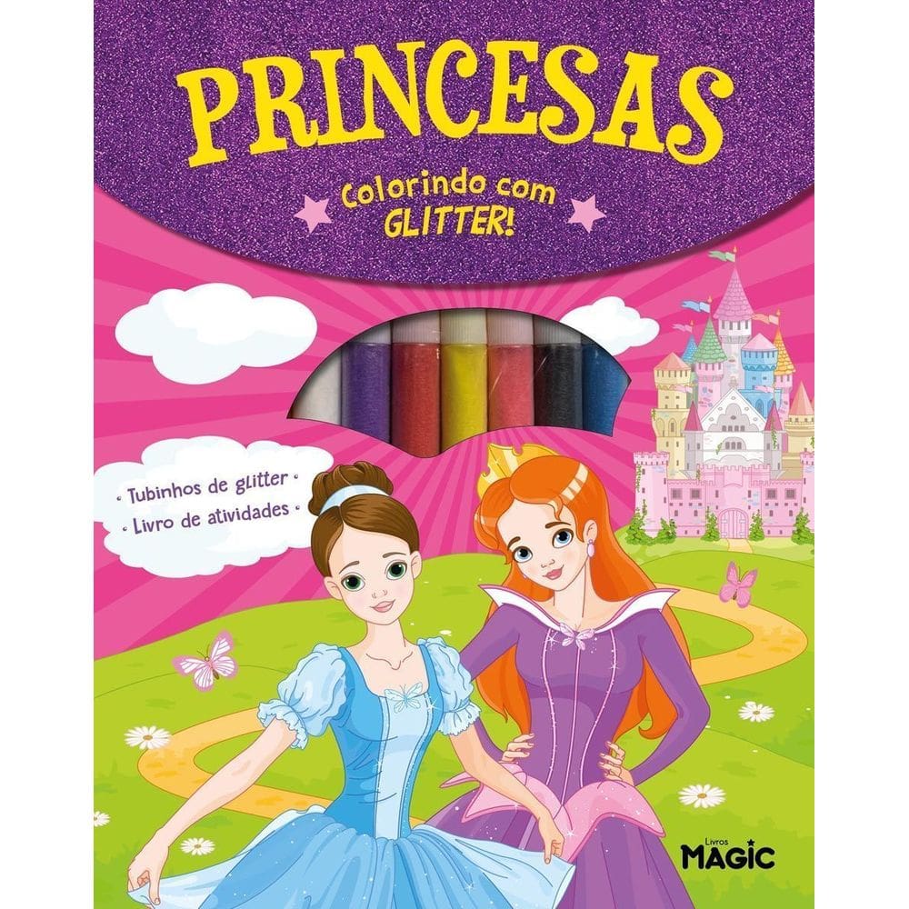 Princesas - Colorindo Com Glitter