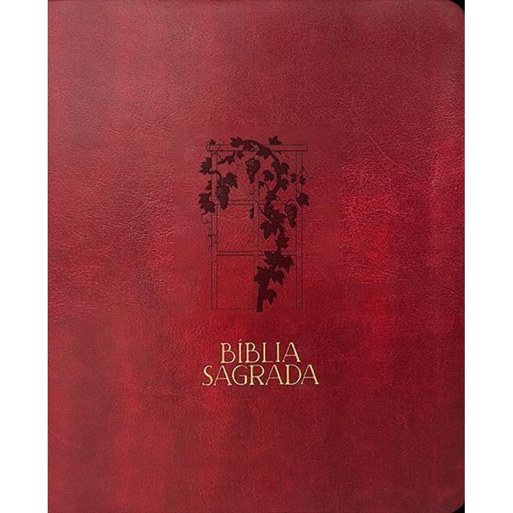 Bíblia Mulheres NVT - Uma Coluna - Videira Vinho