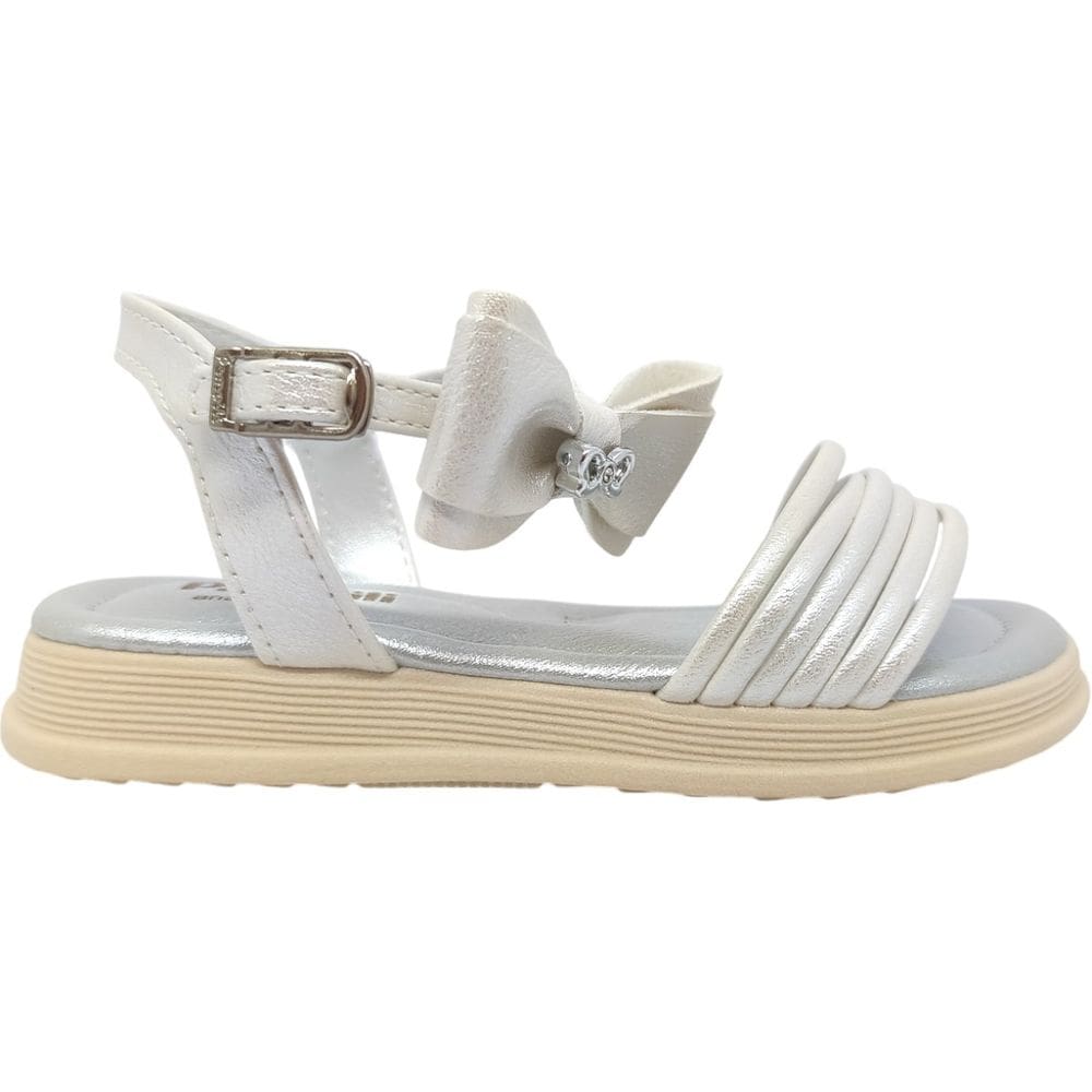 Sandália Infantil Menina Papete Casual Dia a Dia Passeio Escola Anatômica Com Laço Pampilli 702.059