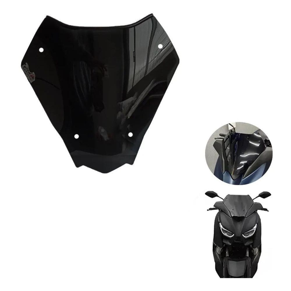 2X Bolha Parabrisa Curta Xmax  Fume