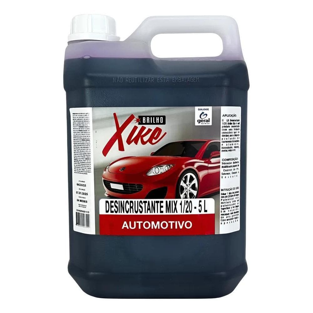 2X Limpa Baú Alumínio Automotivo Concentrado Intercap 5 Litr