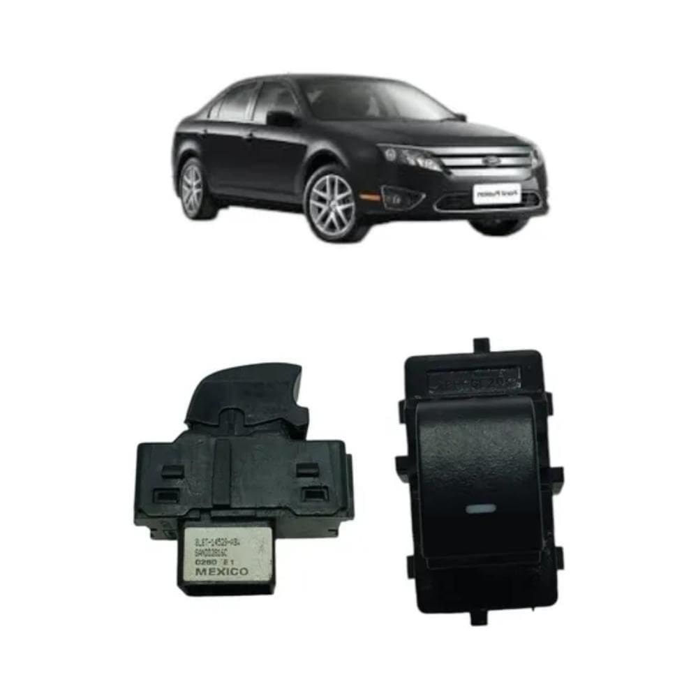 Botão Vidro Elétrico Simples Ford Fusion 2009 8L8T14529Abw