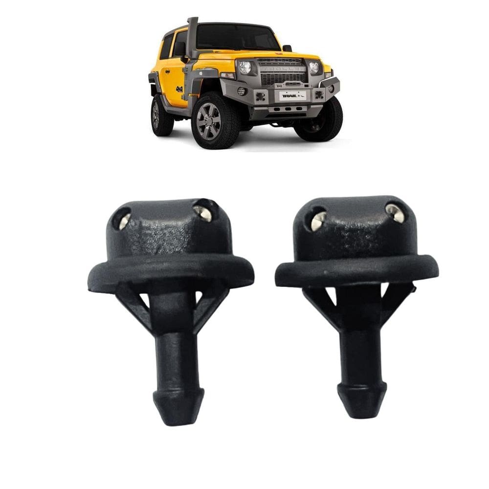 Par Brucutu Bico Esguicho Parabrisa Frente Troller T4 2000