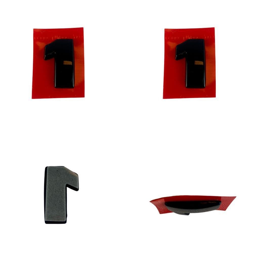 MP - Nu mero 1 Adesivo De Emblema Letreiro Ca