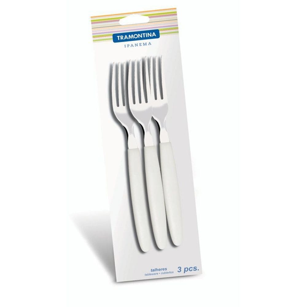 Conjunto Garfos De Mesa 3 Peças Ipanema Tramontina 23362380