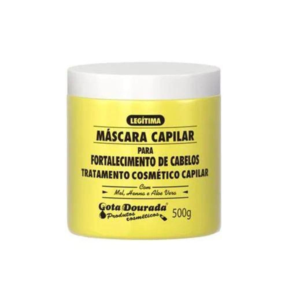 Máscara Fortalecimento Tradicional Gota Dourada 500 Gr