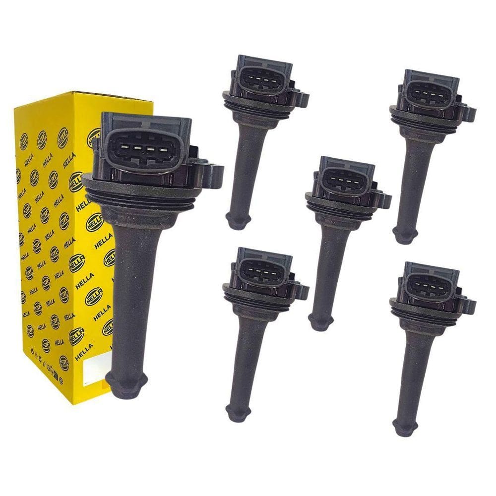 Kit 6 Bobina De Ignição Para Volvo S60 S80 X90 Hbi4008 Hella