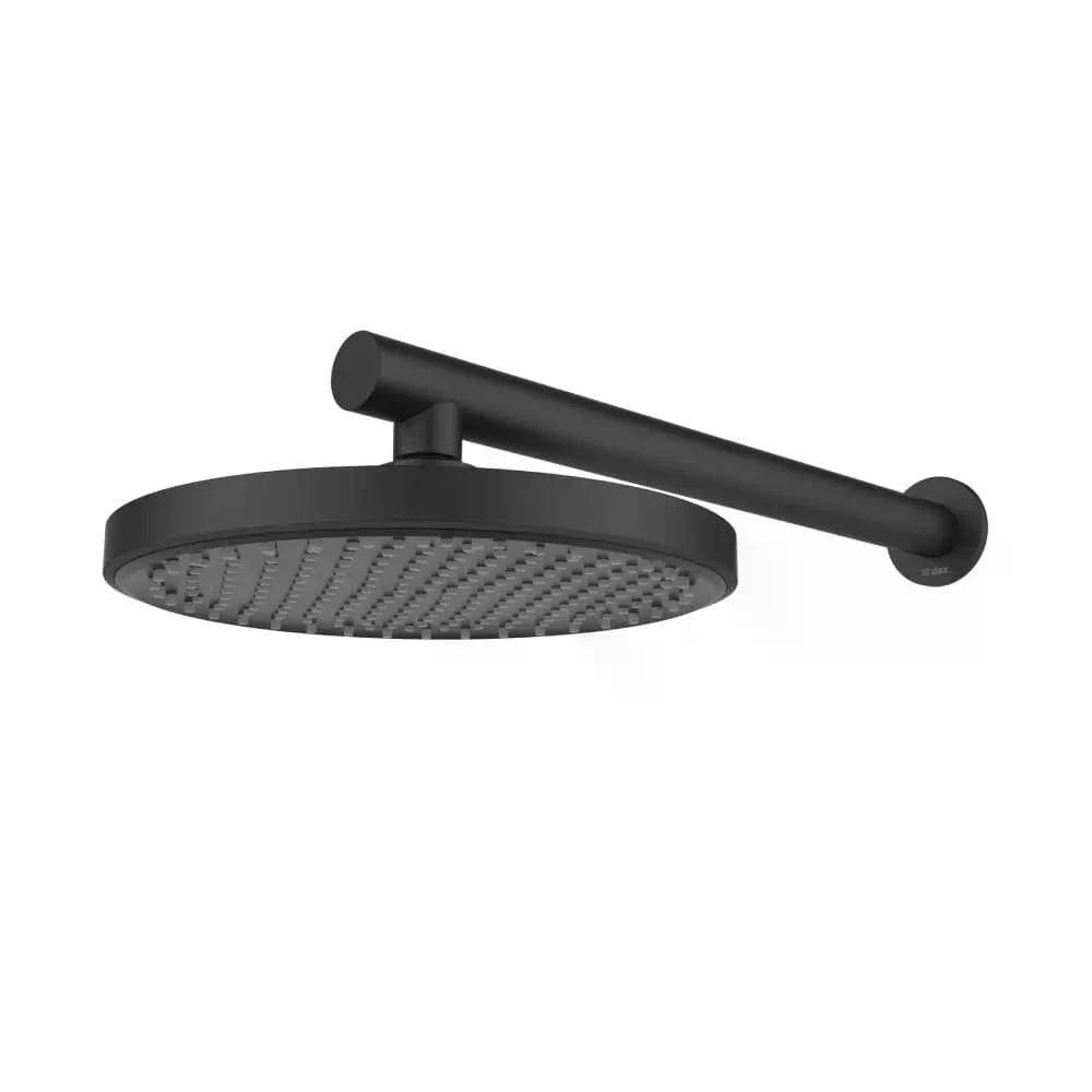 Ducha De Parede Dax Del Toro Redonda Black Dax-0100-dt-bl