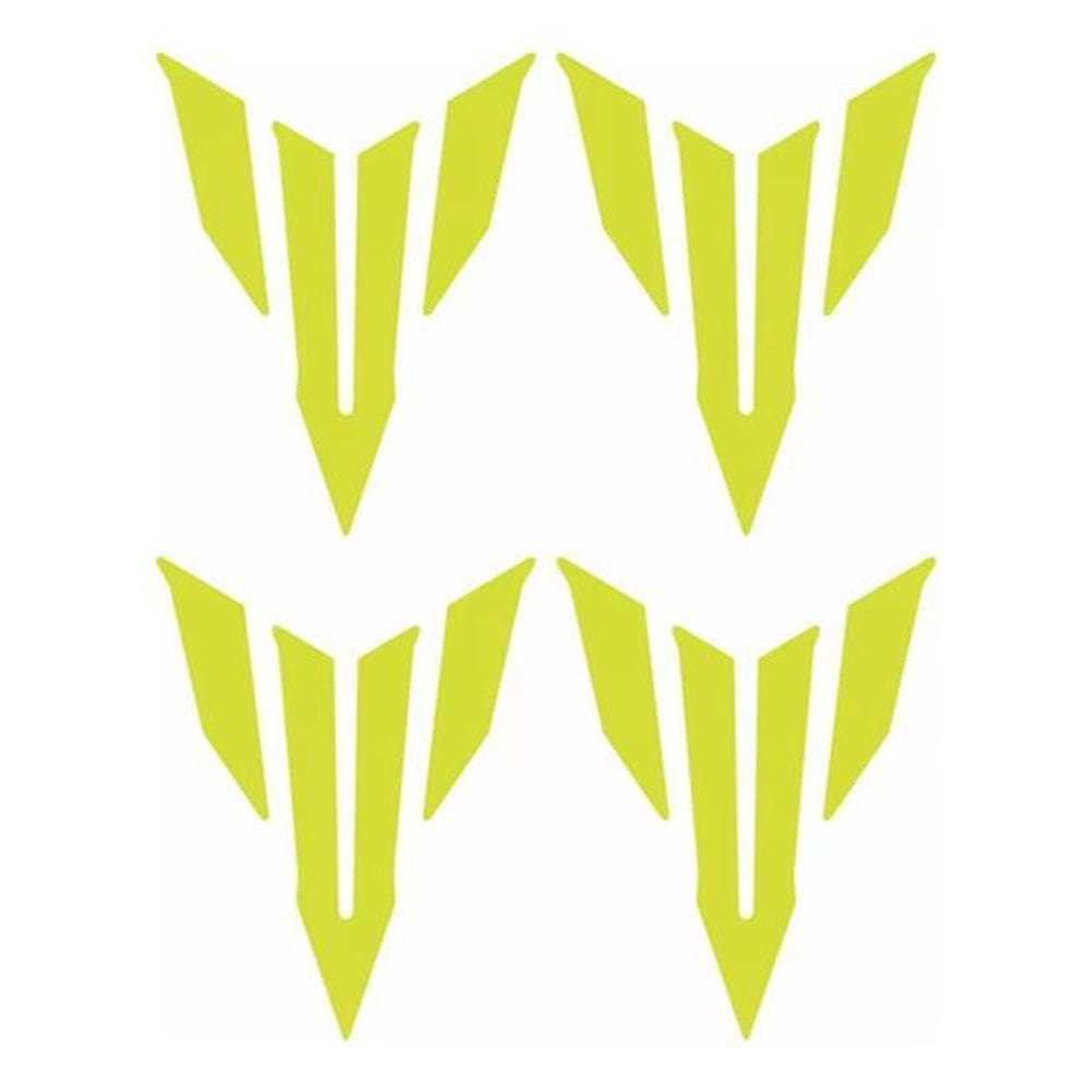 Kit 4 Adesivos Logo Mt Master Of Tork Mt-03 Mt-07 Mt-09 Cor