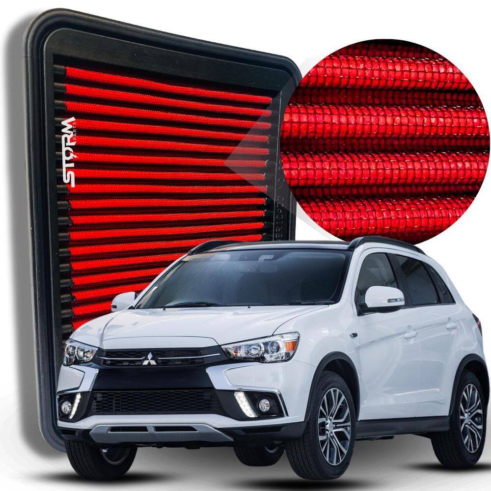 Filtro Ar Esportivo Mitsubishi Asx 2.0 16V Ano 2017 A 2021