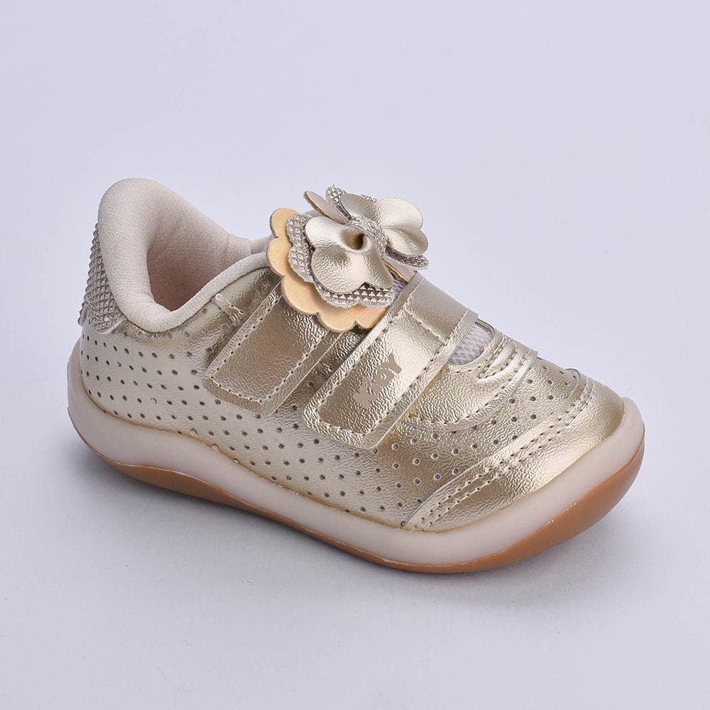 TÊNIS KIDY COLORS EQUILIBRIO OURO Kidy