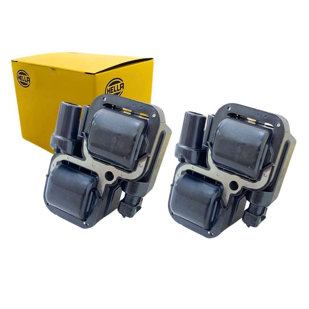 Kit 2 Bobina Ignição Para Mercedes A200 B170 B180 B200 Hella