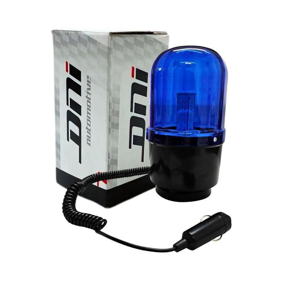 Giroflex 24 Led Efeito Azul Bivolt Com Imã 2 Funções Com Fio