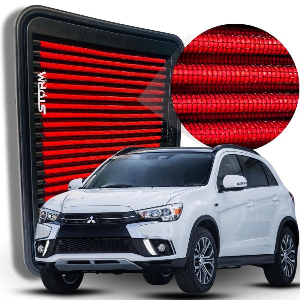 Filtro Ar Esportivo Mitsubishi Asx 2.0 16V Ano 2017 A 2021