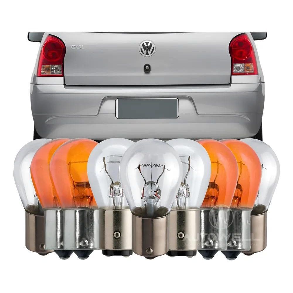 Lâmpadas Lanterna Traseira Gol Saveiro Parati G1 G2 G3 G4 G5