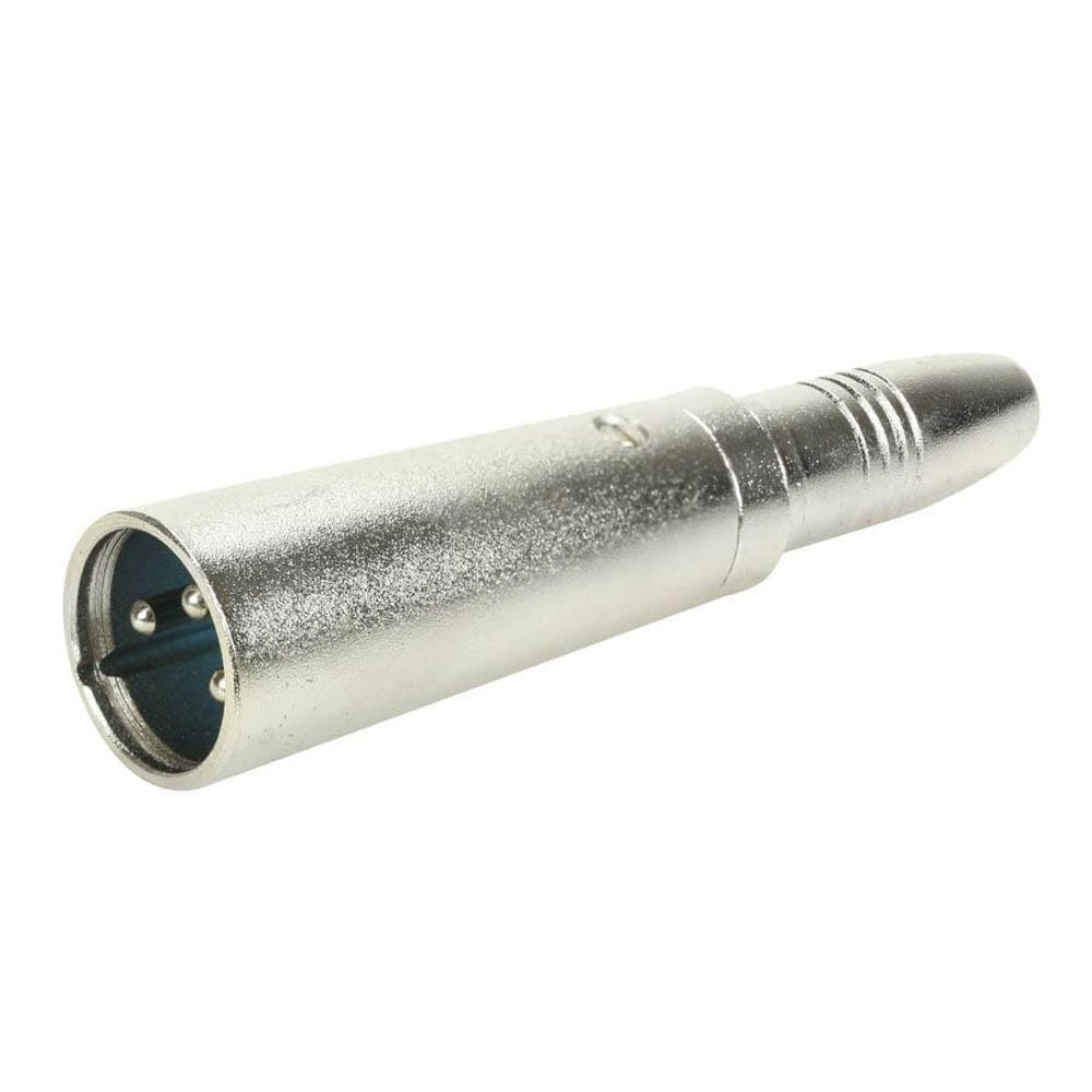 Adaptador Canon Xlr Machoxjack J10/P10 Fêmea Emenda Conector