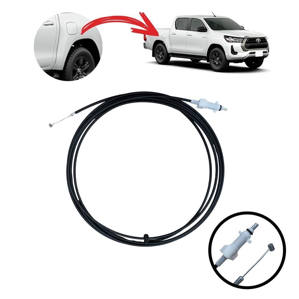 Cabo Abert Tanque Combustível Portinhola Hilux Dupla 05 À 15
