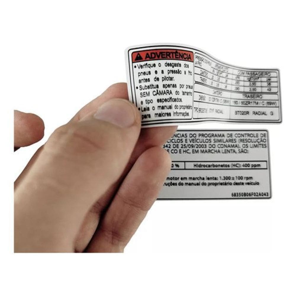 MP - Kit Etiqueta Adesivo Balanc a Compati ve