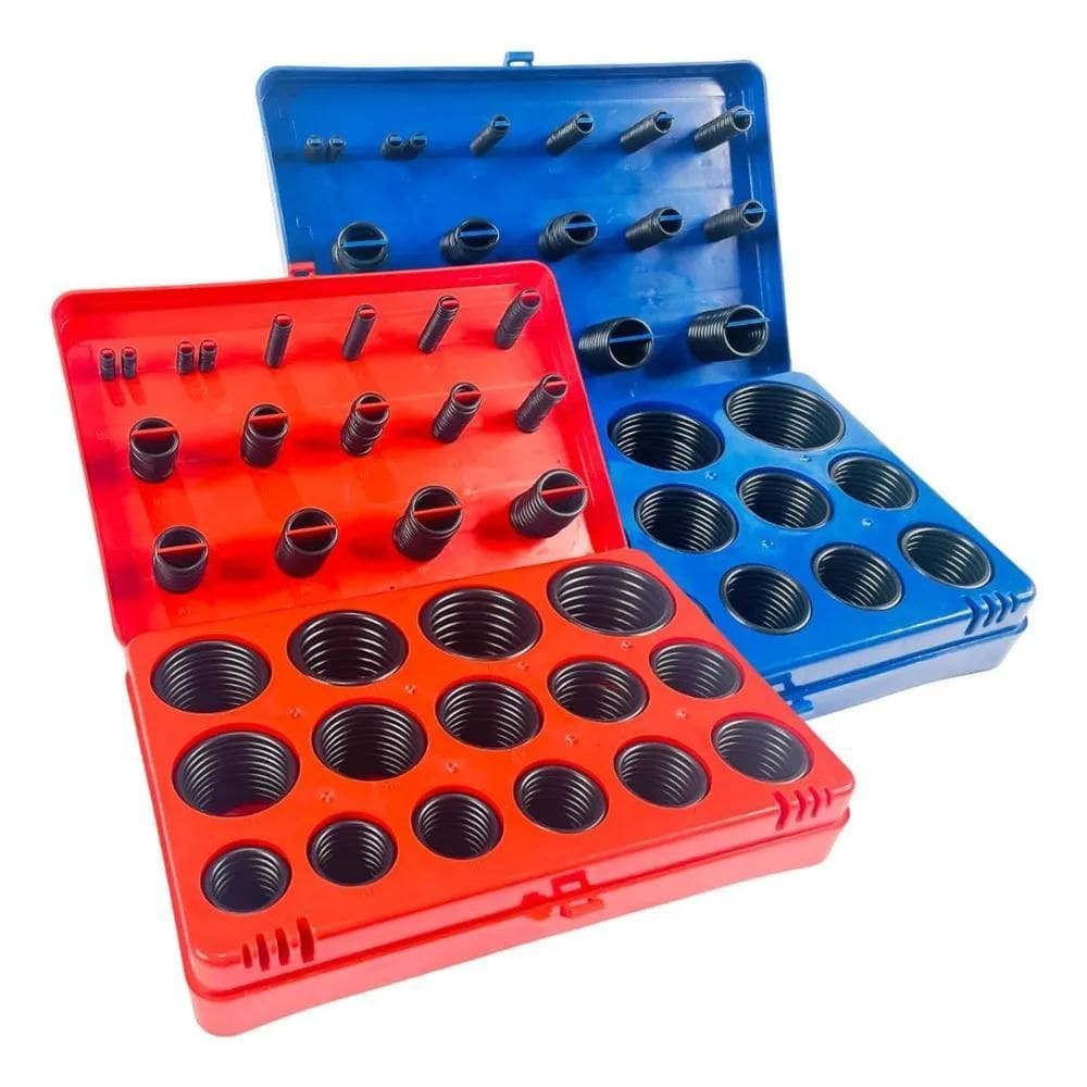 2X 2 Kit Caixa Anél Vedação O-Ring Mil E Pol 810 Pçs Nitrili