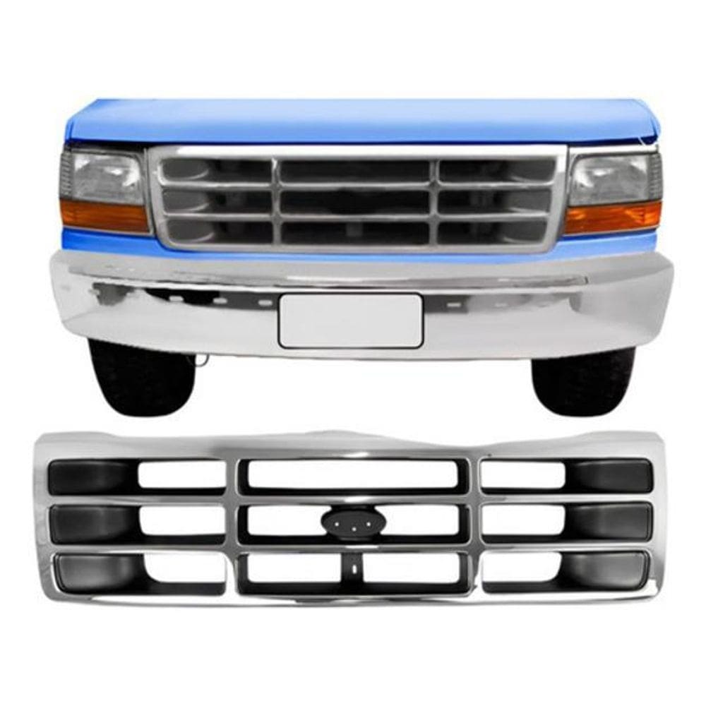 Grade Radiador F1000 1999 Cromado Especifico