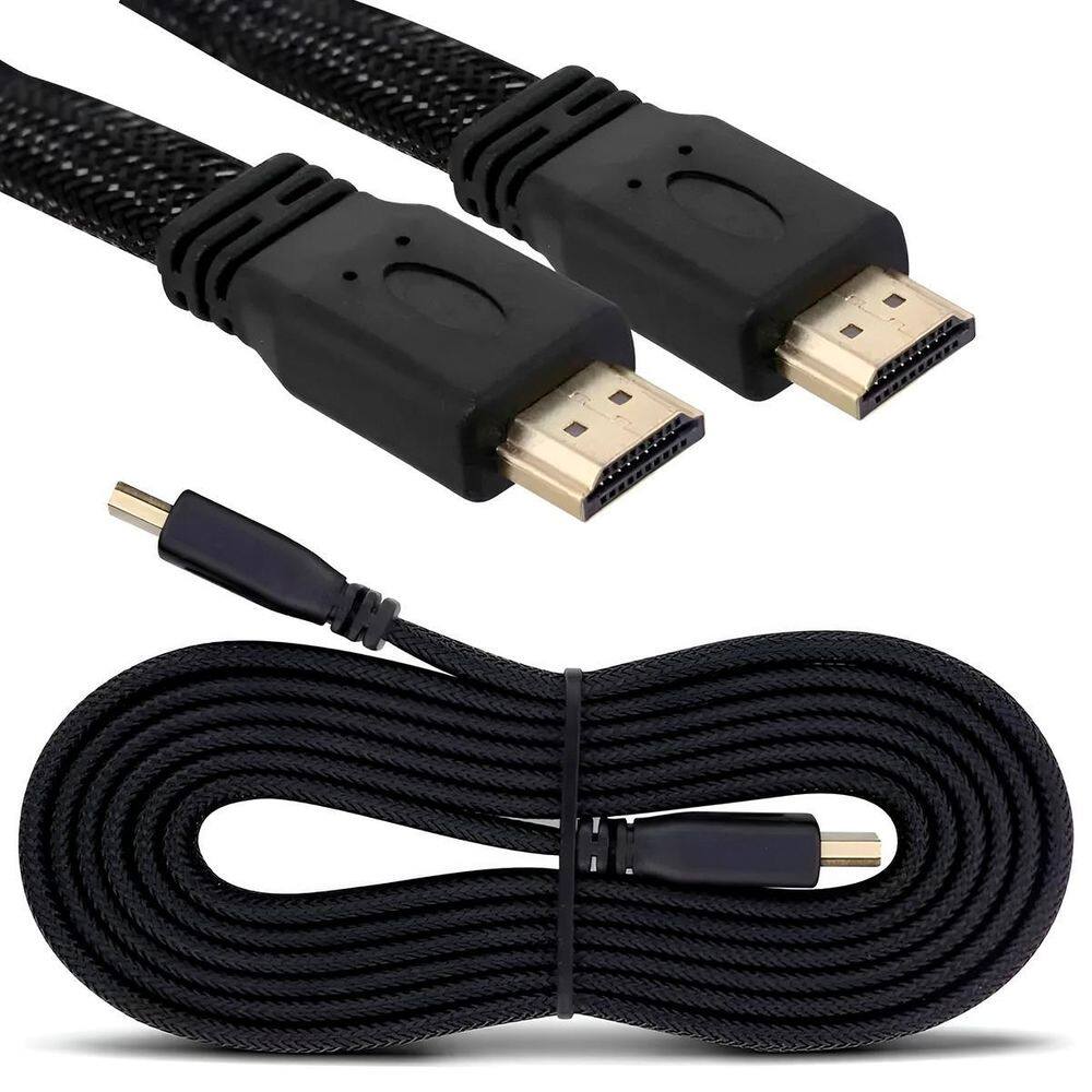Cabo Hdmi 2M 4K Alta Velocidade Áudio Vídeo Transmissão