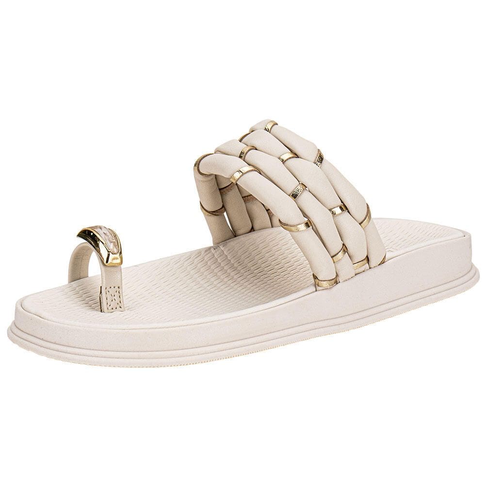 Tamanco Feminino Flat Moleca 5556111