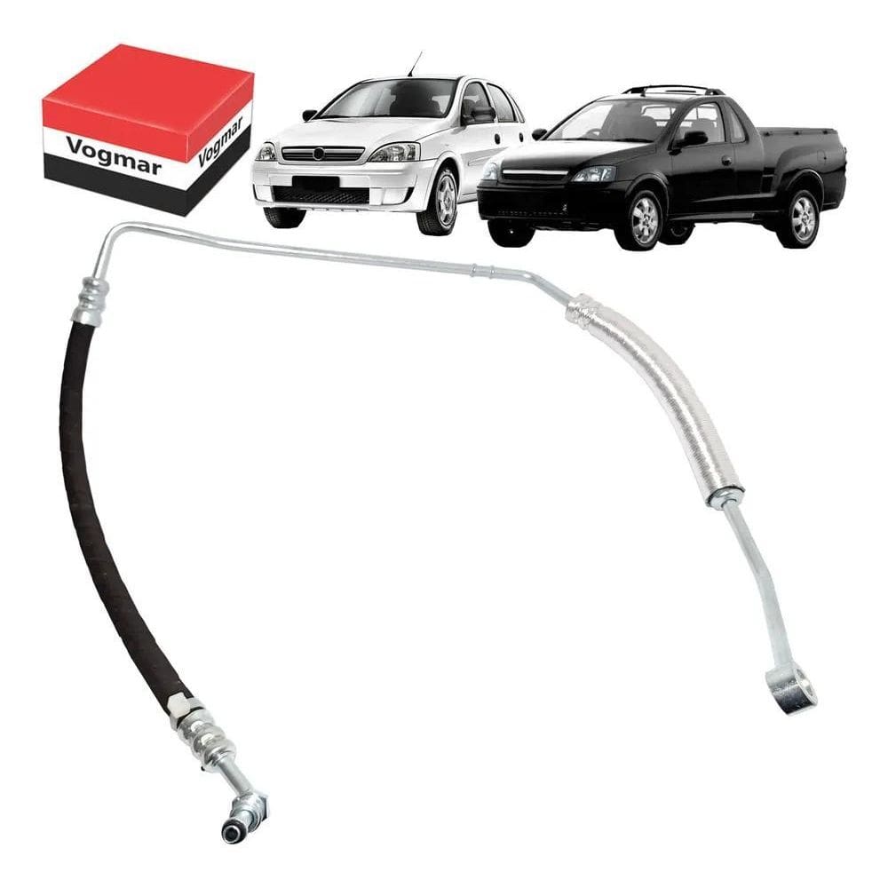 2X Mangueira Pressão Direção Hidraulica Corsa Montana 2005/2