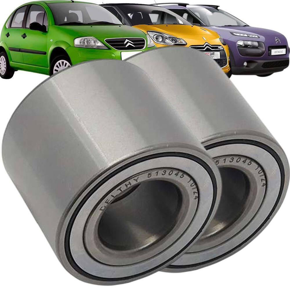 Par Rolamento Roda Traseira C3 C4 208 Ds3 2013 A 2020
