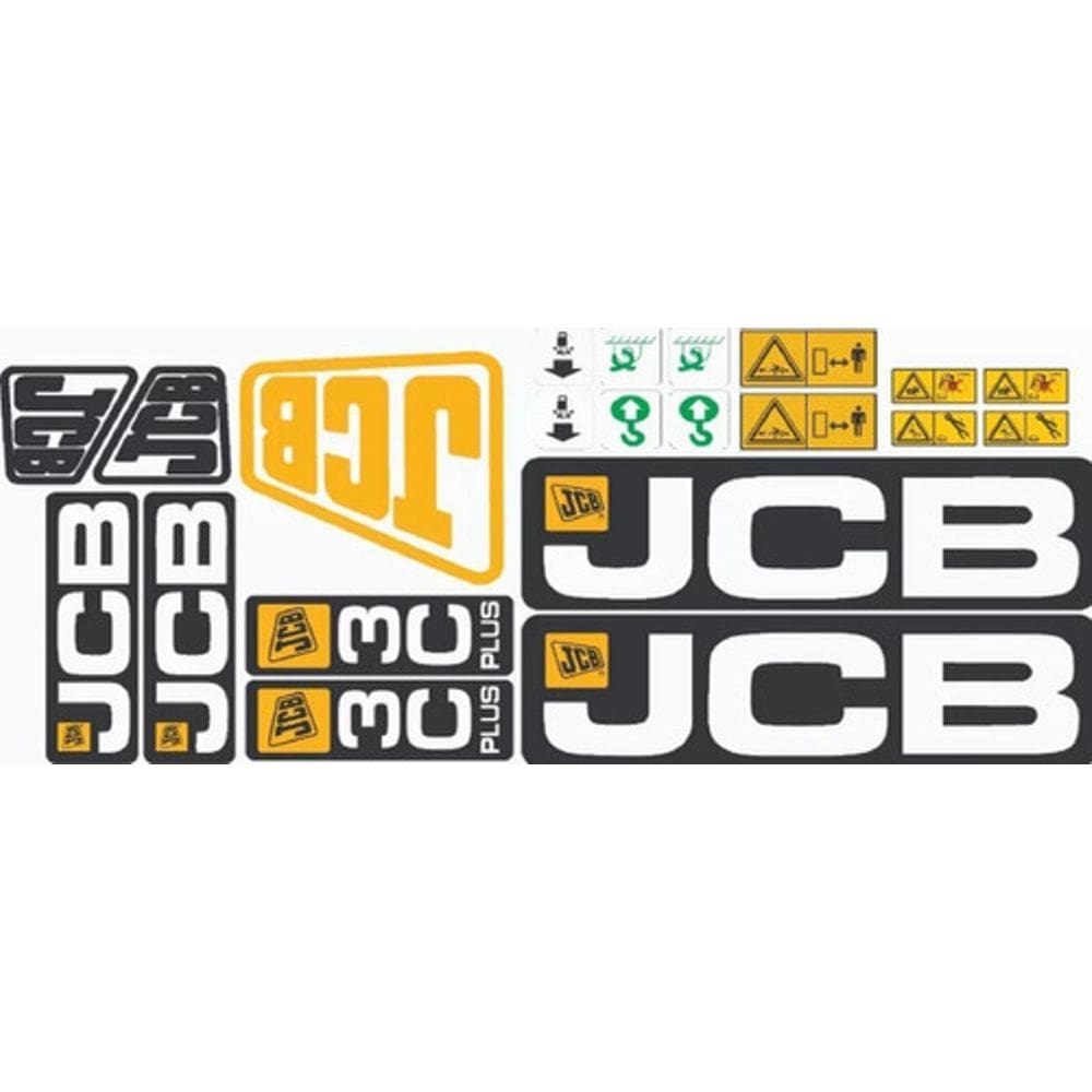 Kit Adesivos Jcb 3C Plus