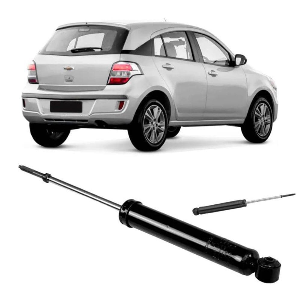 Par Amortecedor Traseiro Monroe Agile Todos Os Modelos Sp205