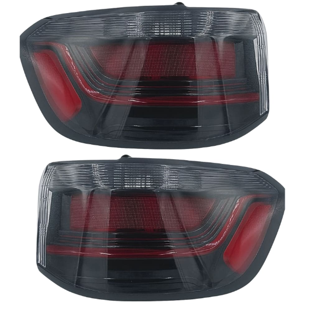 Par Lanterna Traseira Compass 2022 A 2024 C/ Led