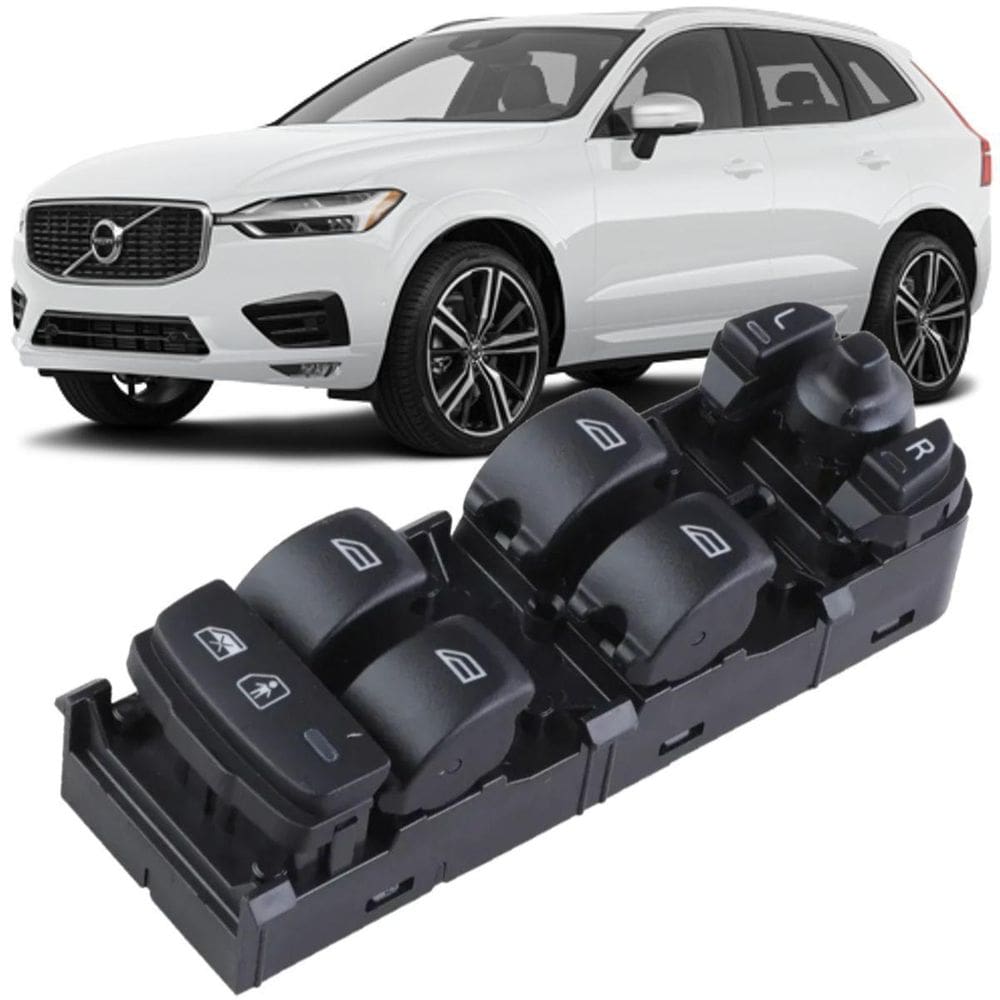 Comando Botao Vidro Eletrico Volvo Xc60 T5 E T8 2018 À 2025