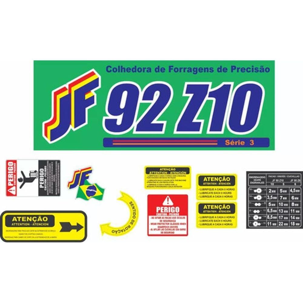 Kit Adesivos Jf 92 Z10 Série 3